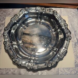 Vintage Shelton Ware Inc. Silver-plated Serving Bowl Made In USA